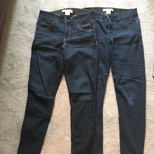 Democracy jeans, “Ab”solution, size 4 (two pairs)